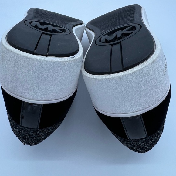 MICHAEL Michael Kors Black Velvet Irving Sneakers Womens Size 11M - Picture 5 of 14